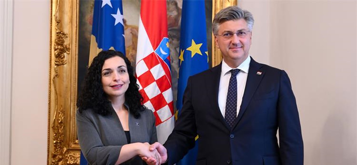 Plenković i Osmani o bilateralnim odnosima i osudi napada na sjeveru Kosova